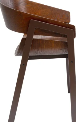 KARE Armlehnstuhl Biarritz Braun