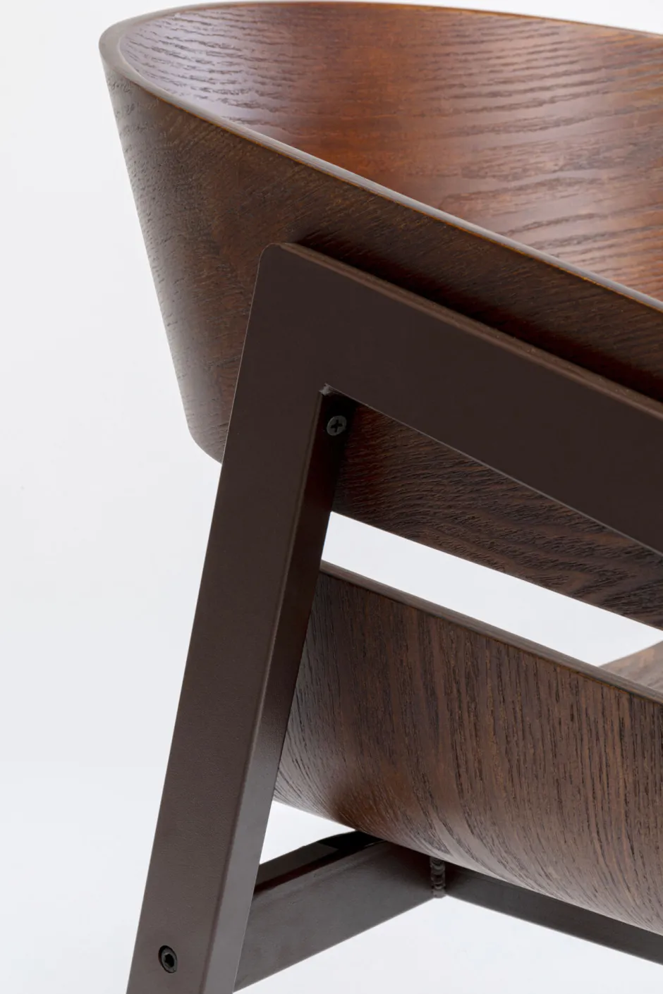 KARE Armlehnstuhl Biarritz Braun