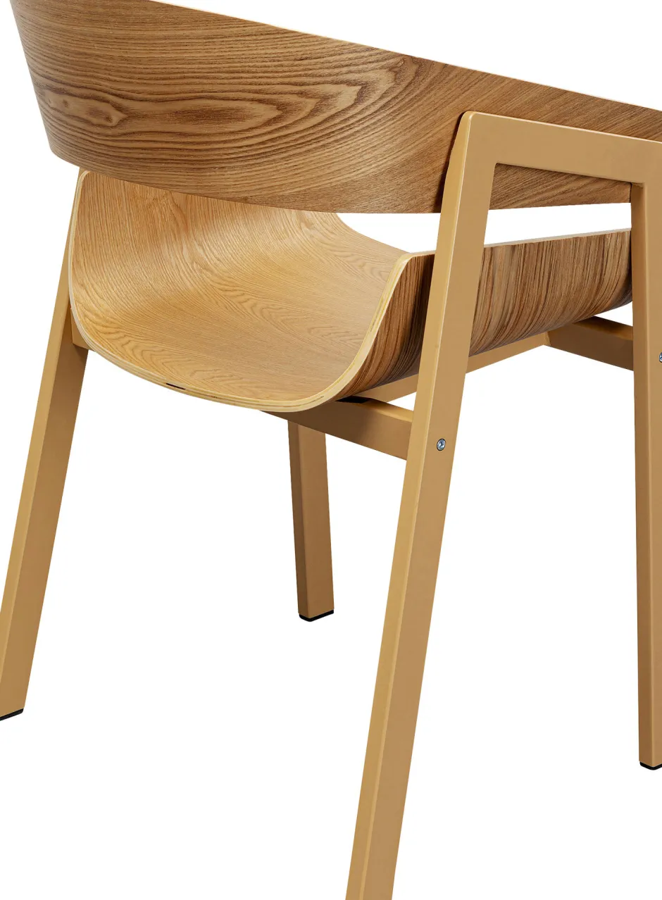 KARE Armlehnstuhl Biarritz Natur