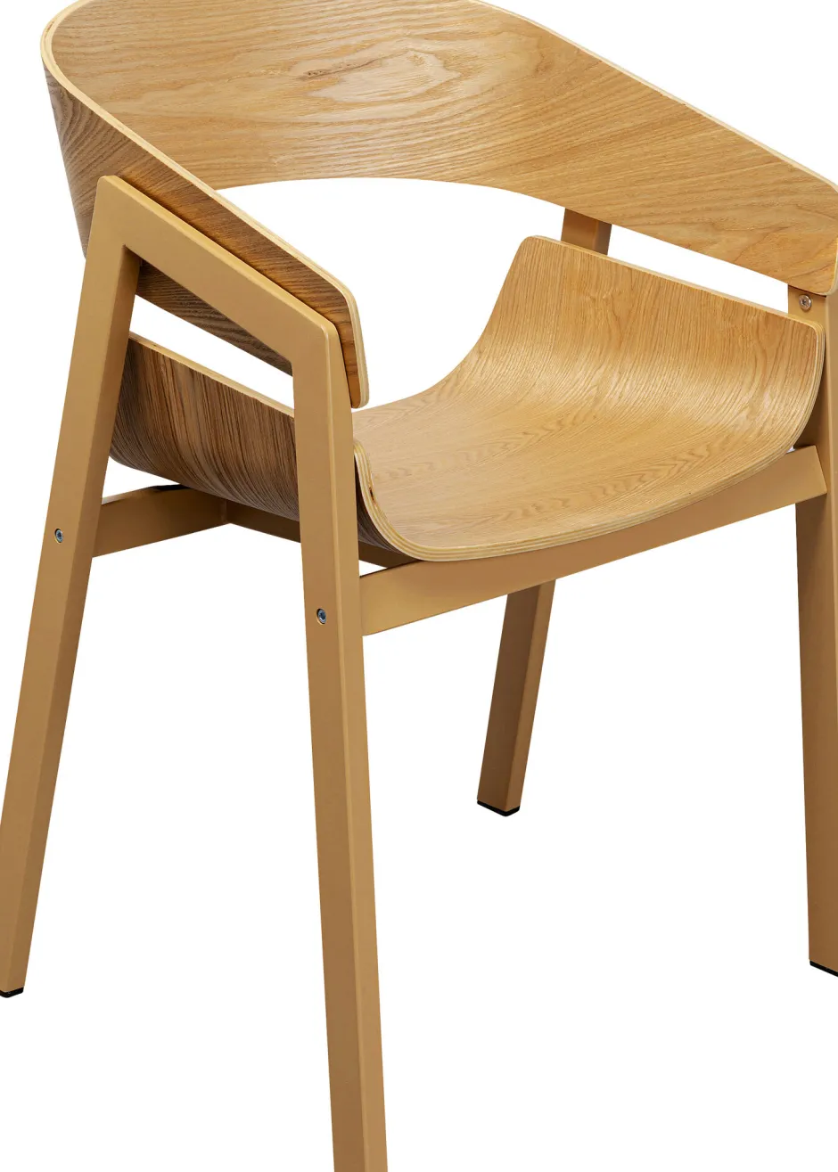 KARE Armlehnstuhl Biarritz Natur