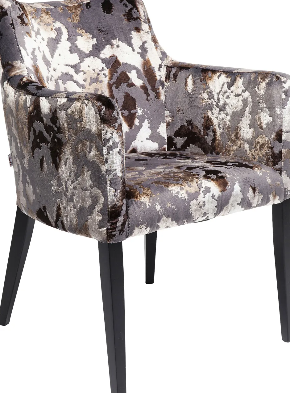 KARE Armlehnstuhl Dark Brown Mode Sublime