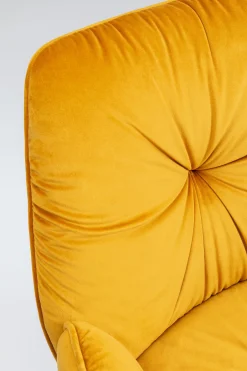 KARE Armlehnstuhl Mila Gelb