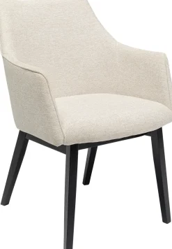 KARE Armlehnstuhl Modino Creme