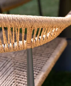 KARE Armlehnstuhl Palma Nature