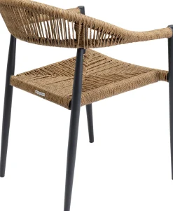 KARE Armlehnstuhl Palma Nature