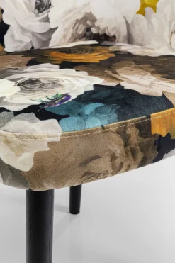 KARE Armlehnstuhl Peony Flower Gelb