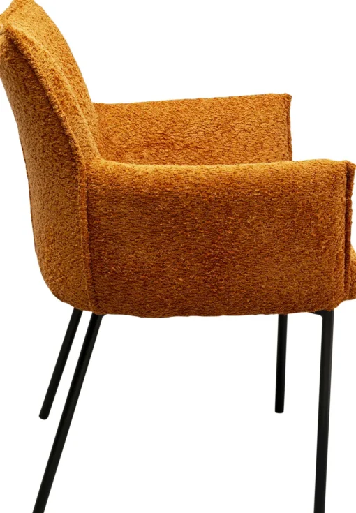 KARE Armlehnstuhl Selma Orange