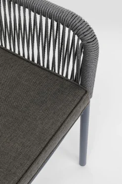 KARE Armlehnstuhl Wave Grau