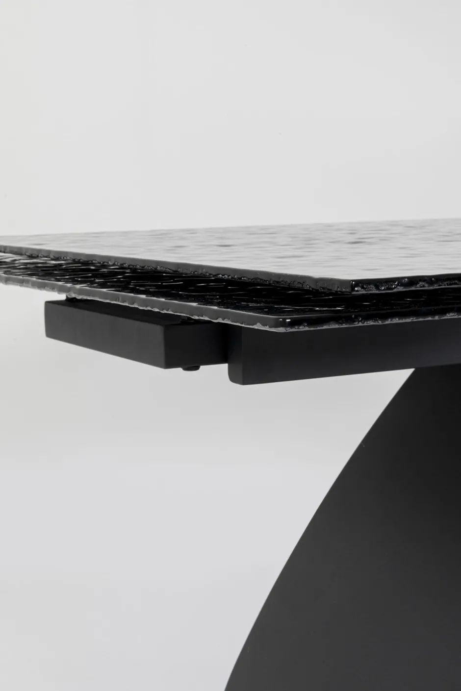 KARE Ausziehtisch Bellagio Glas 180(40+40)x95cm