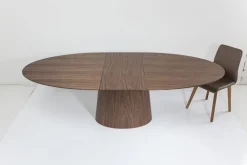 KARE Ausziehtisch Benvenuto Walnut 200(50)x110cm