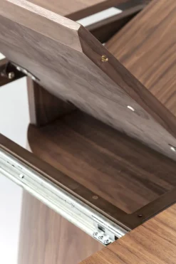 KARE Ausziehtisch Benvenuto Walnut 200(50)x110cm