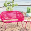 KARE Bank Acapulco Mono Pink