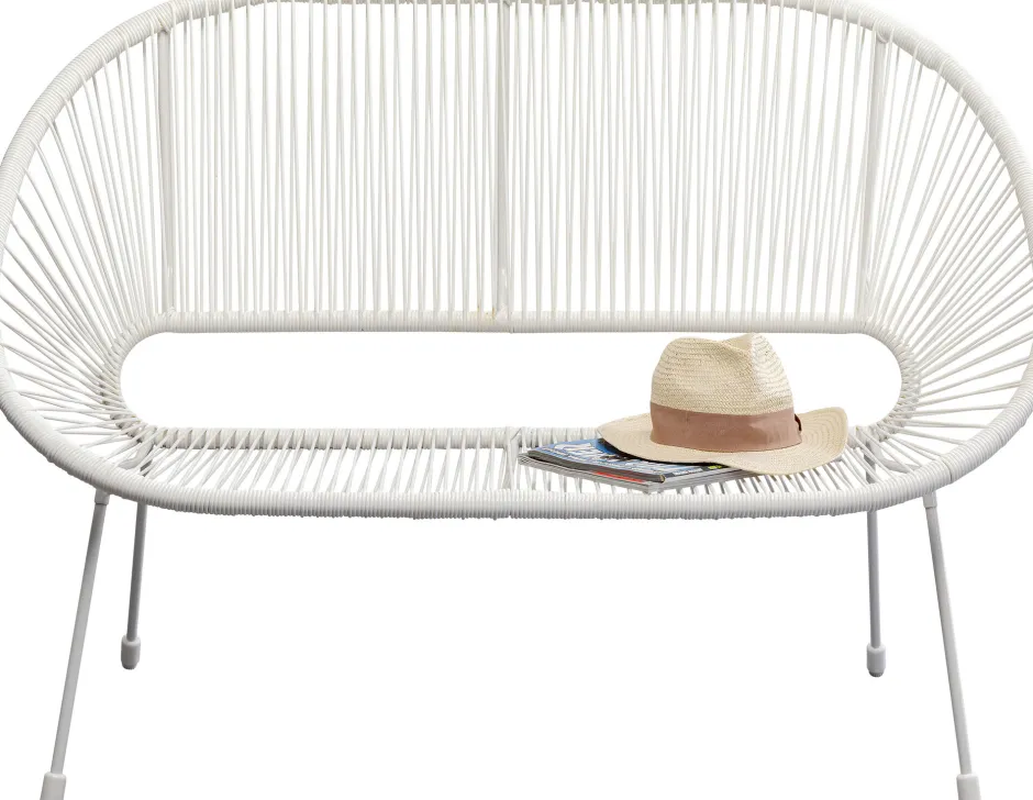 KARE Bank Acapulco Mono Weiß