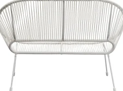 KARE Bank Acapulco Mono Weiß