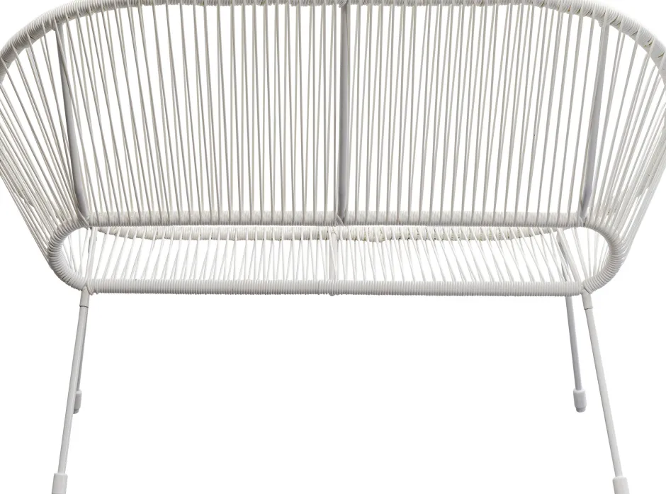 KARE Bank Acapulco Mono Weiß