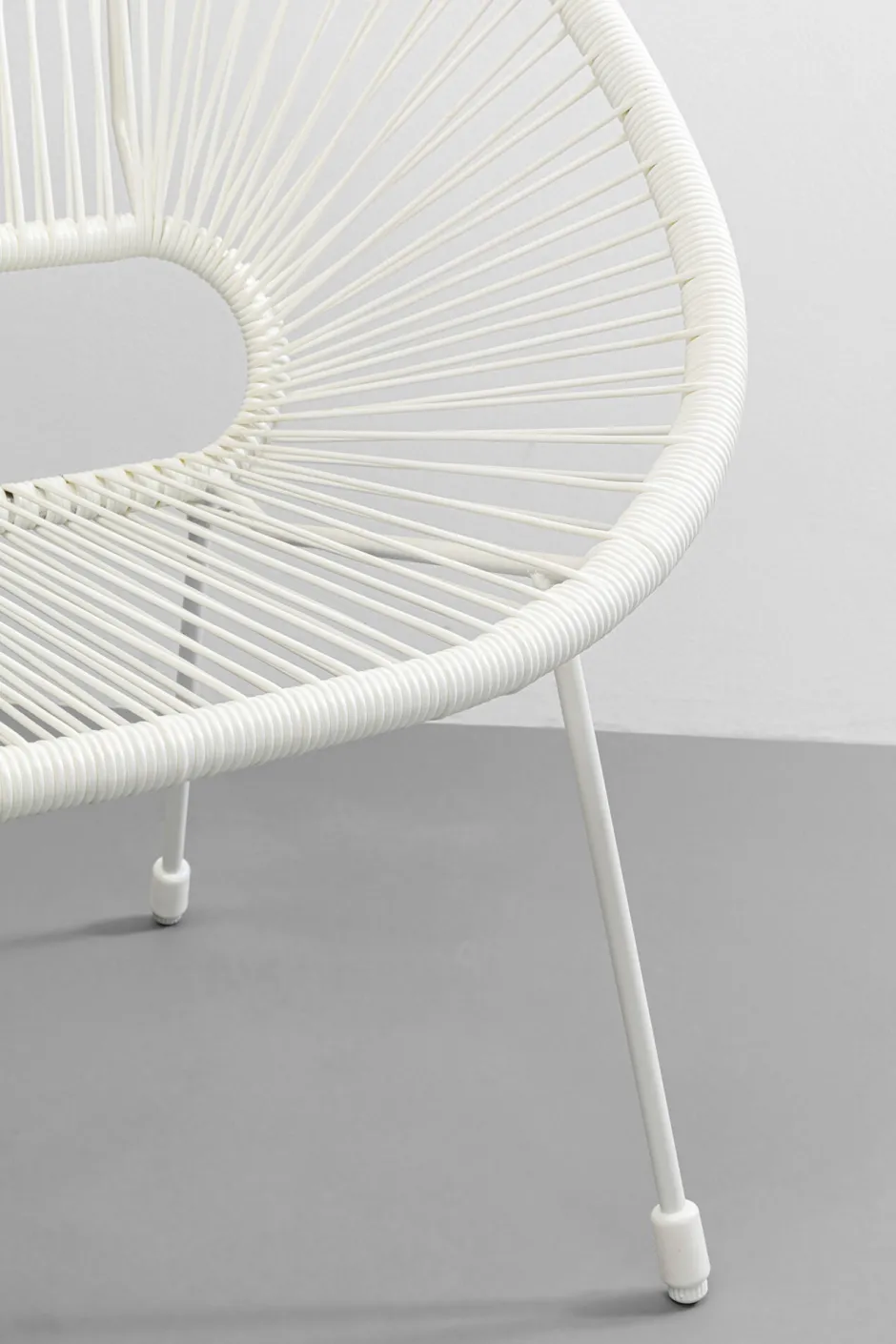 KARE Bank Acapulco Mono Weiß