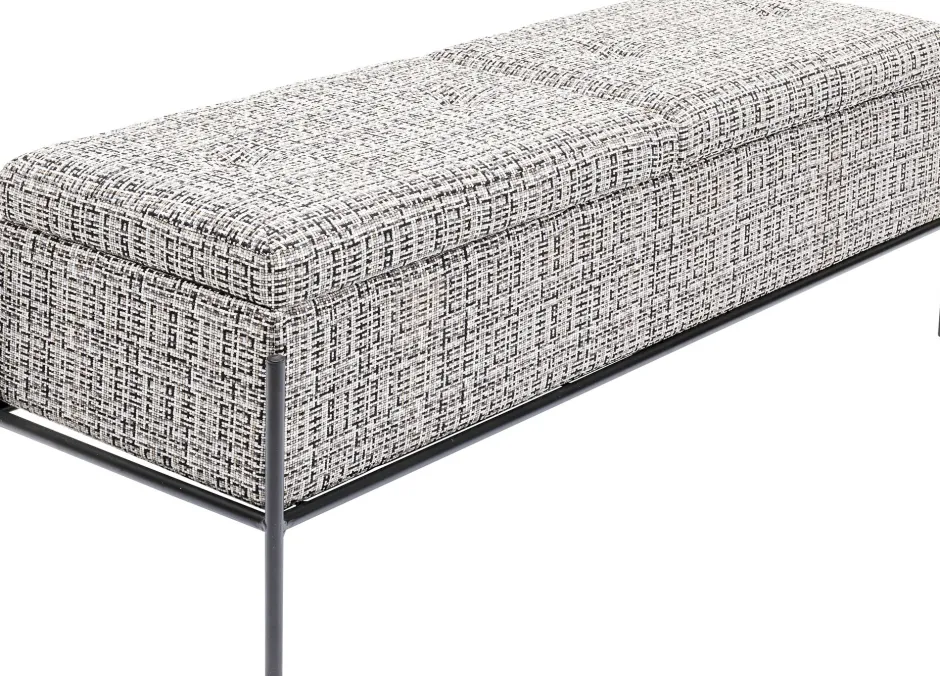 KARE Bank Buttons Storage B&W Groß