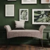 KARE Bank Motley Velvet Silvergrey