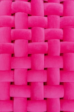 KARE Bank Weave Pink 66cm
