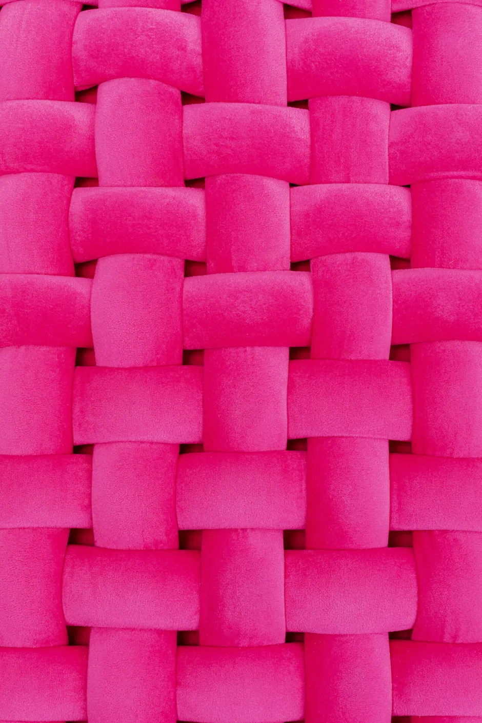 KARE Bank Weave Pink 66cm
