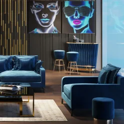 KARE Barhocker After Work Gold