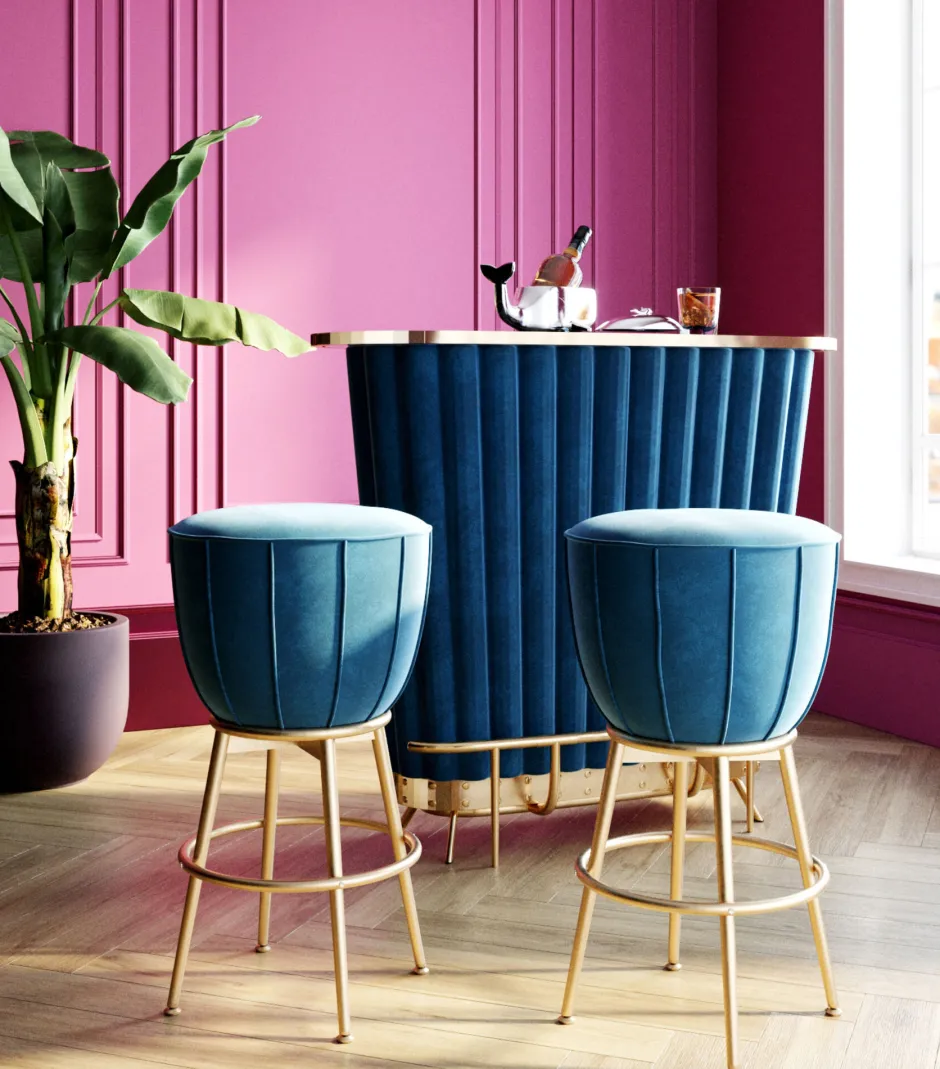 KARE Barhocker After Work Gold