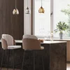 KARE Barstuhl Hojas Beige