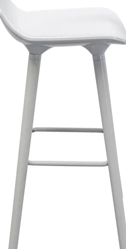 KARE Barstuhl York Weiß 75cm