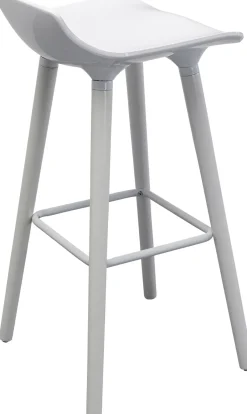 KARE Barstuhl York Weiß 75cm