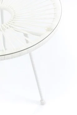 KARE Beistelltisch Acapulco Mono Weiß