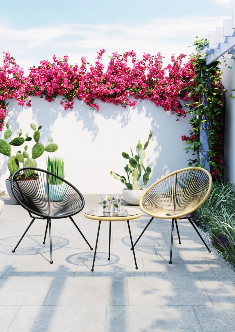 KARE Beistelltisch Acapulco Nature