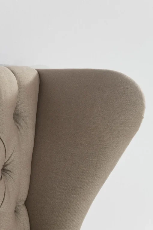 KARE Bett City Spirit Linen Natural 160x200cm