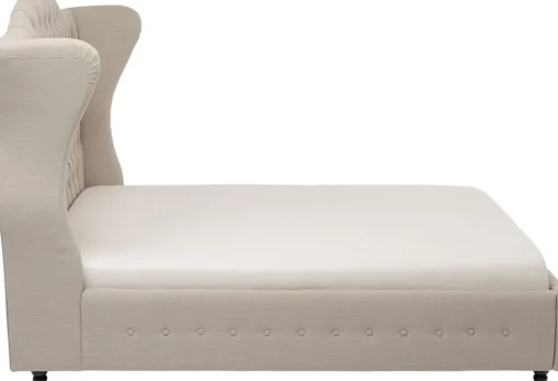 KARE Bett City Spirit Linen Natural 180x200cm