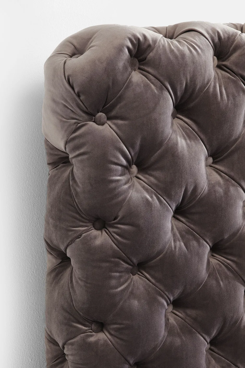 KARE Bett Desire Hoch Silbergrau 160x200 cm