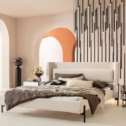 KARE Bett Tivoli Ecru 160x200cm
