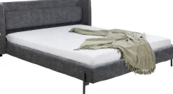 KARE Bett Tivoli Grau 180x200cm
