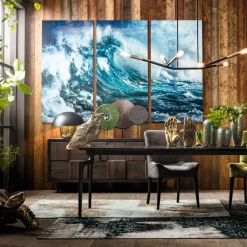 KARE Bild Glas Triptychon Wave (3/Set)