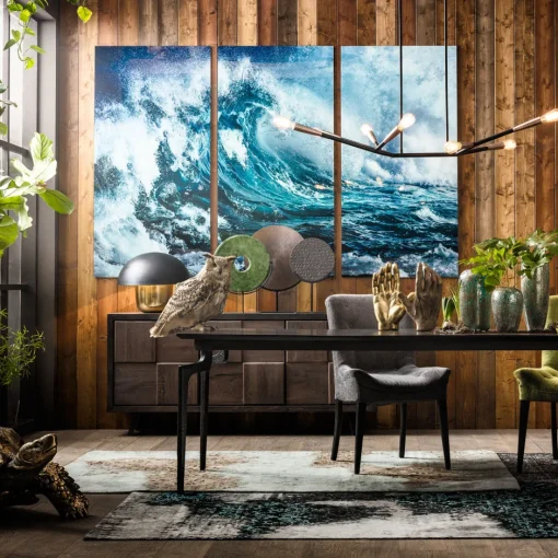 KARE Bild Glas Triptychon Wave (3/Set)