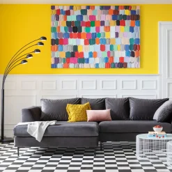 KARE Bild Touched Colorful Dots 200x140cm