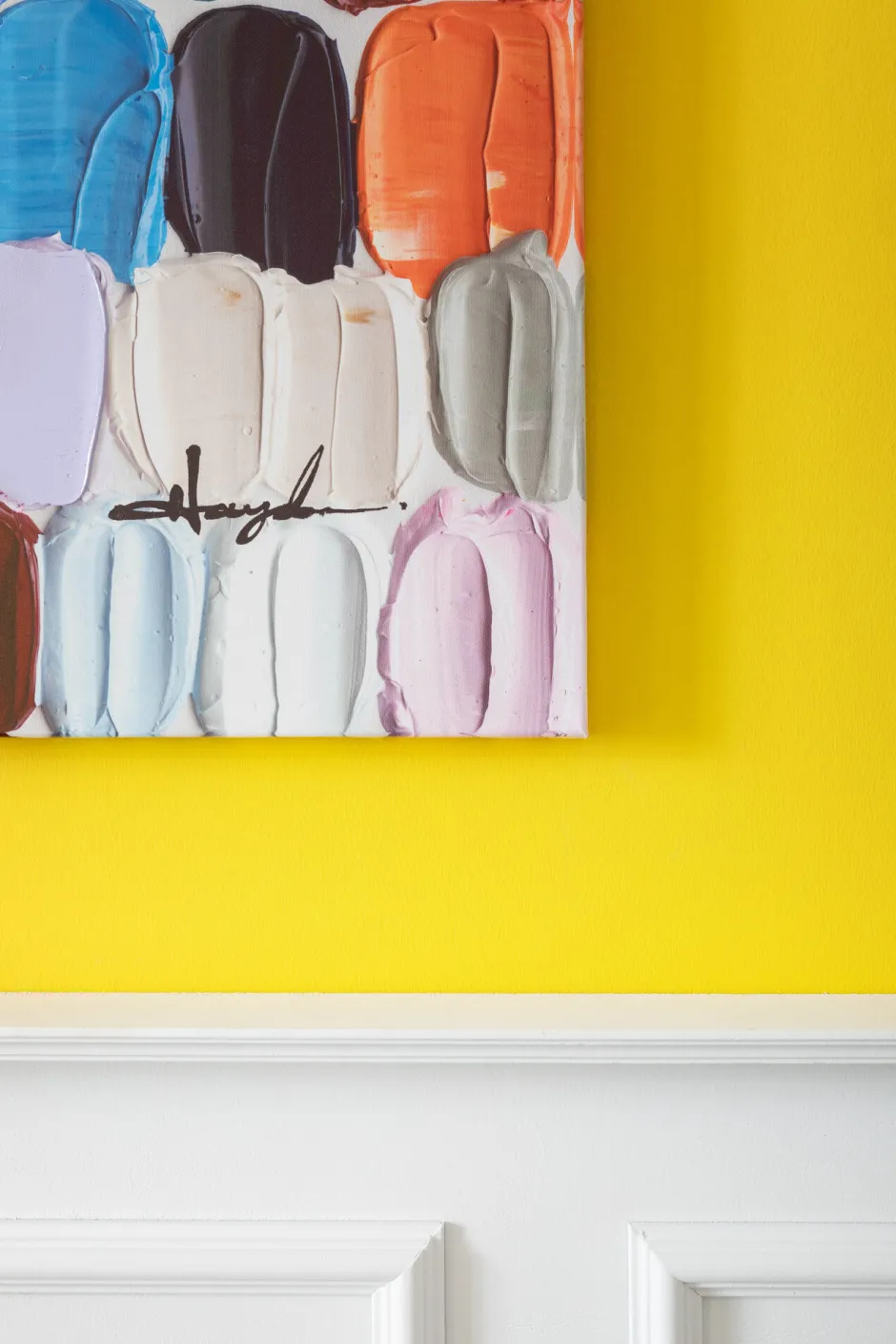 KARE Bild Touched Colorful Dots 200x140cm