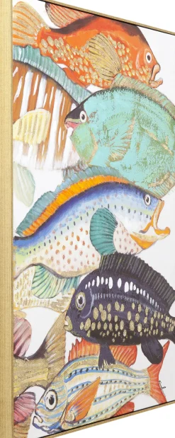 KARE Bild Touched Fish Meeting Two 75x100cm