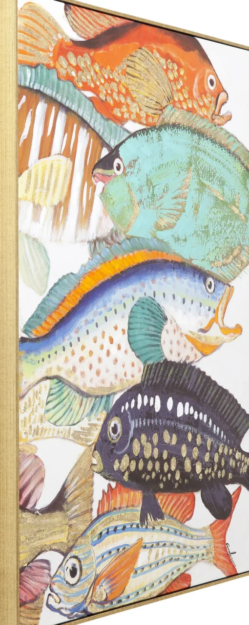 KARE Bild Touched Fish Meeting Two 75x100cm