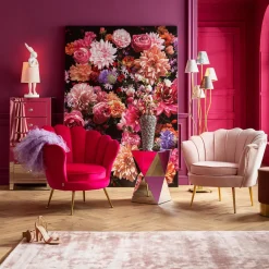 KARE Bild Touched Flower Bouquet 140x200cm