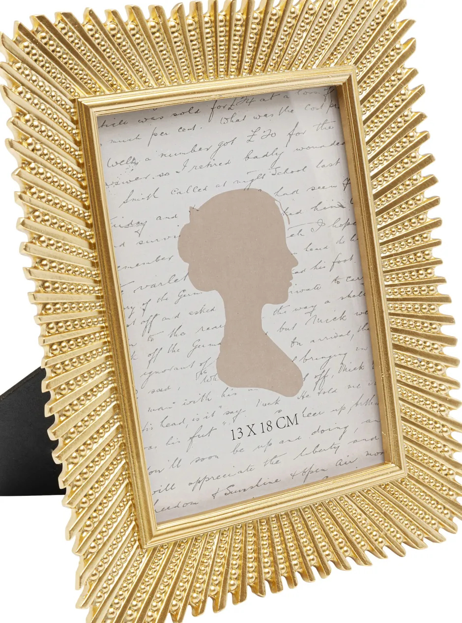 KARE Bilderrahmen Beam Gold 13x18cm