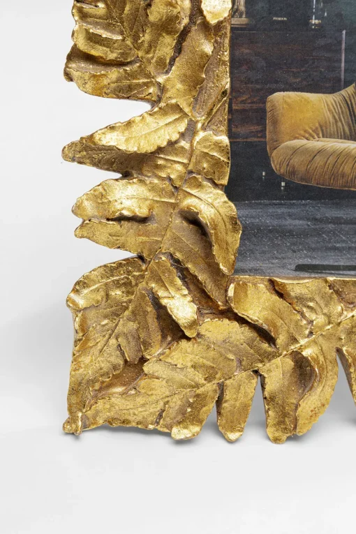 KARE Bilderrahmen Gold Leaves 10x15cm