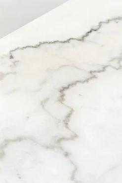 KARE Bistrotisch Kaffeehaus Oval Weiß 120x60cm