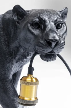 KARE Bodenleuchte Animal Bagheera 40cm