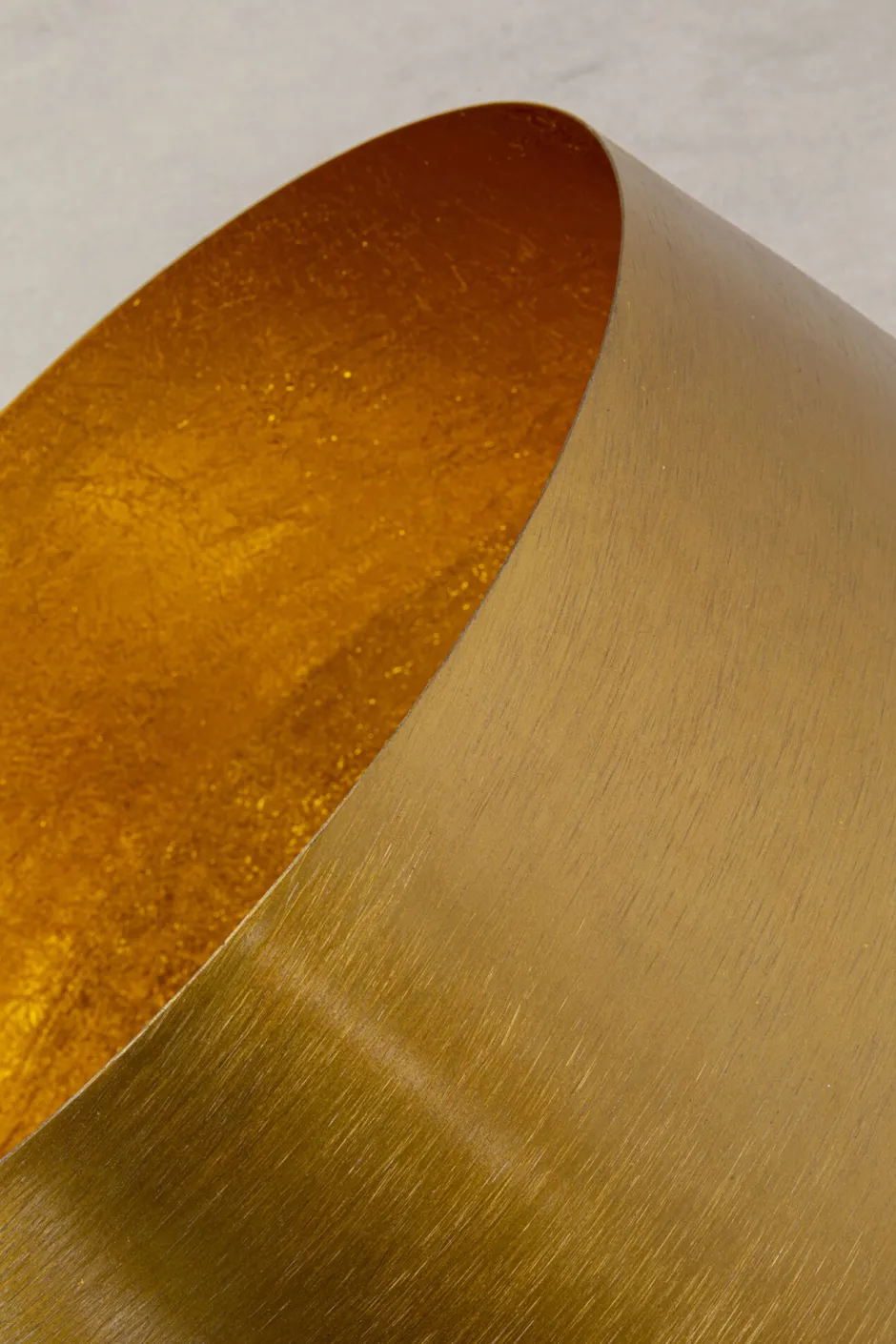 KARE Bodenleuchte Apollon Smooth Gold Ø50cm