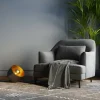 KARE Bodenleuchte Apollon Smooth Schwarz Ø28cm