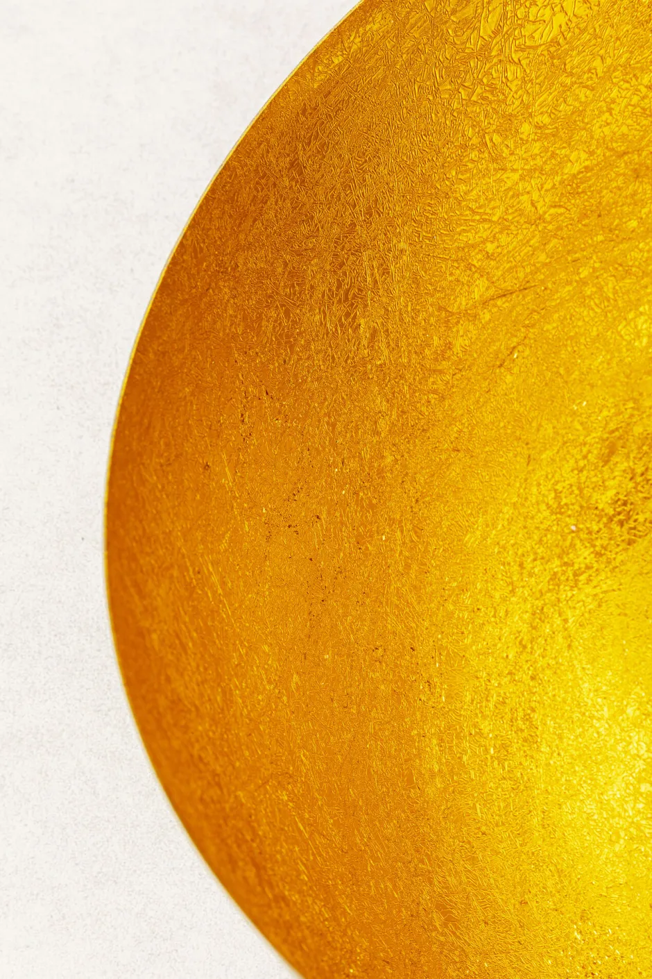 KARE Bodenleuchte Apollon Smooth Gold Ø35cm